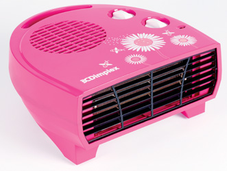It’s cool to be warm with Dimplex’s colourful fan heaters